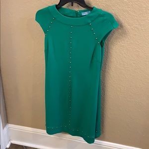 Cynthia Rowley green dresss